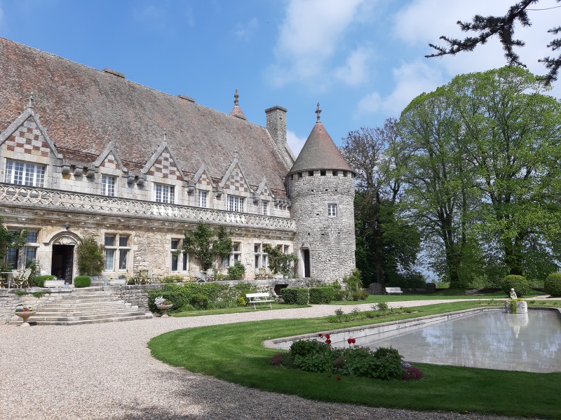 Blick auf das Schloss Hattonchâtel