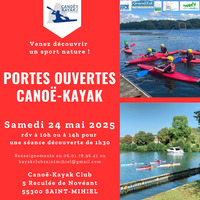 Portes ouvertes canoë-kayak club