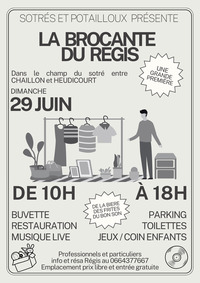 La brocante du Régis
