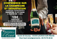 Conférence sur le Champagne et dégustation