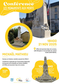 Conférence : Les monuments aux morts