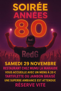 Soirée années 80
