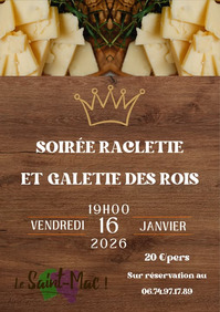 Soirée raclette et galette des rois