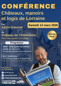 Conférence au Château de Thillombois