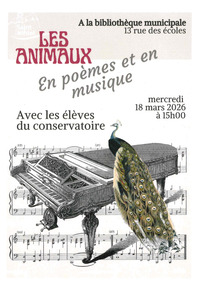 Les animaux en poème et en musique