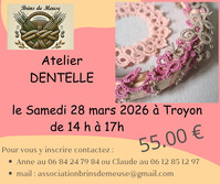 Atelier découverte : Dentelle de frivolité