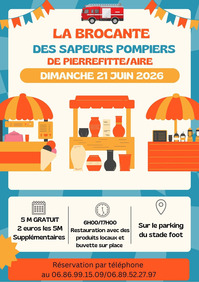 Brocante des pompiers