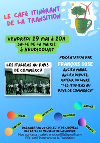 Conférence :  Les italiens au Pays de Commercy