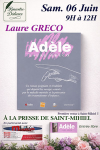 Laure Greco en dédicace