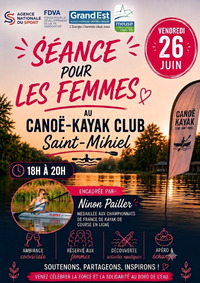 Séance Canoë-Kayak-Paddle au féminin