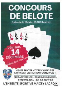 Concours de belote