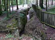 TRANCHEES DE BOIS BRULE ET CROIX DES REDOUTES - Apremont-la-Forêt