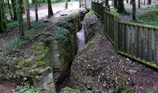 TRANCHEES DE BOIS BRULE ET CROIX DES REDOUTES - Apremont-la-Forêt