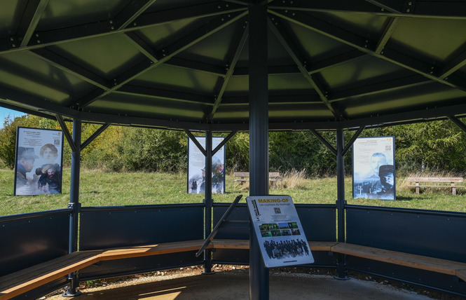 Site d'interprétation de la bataille de la Vaux-Marie 3 - Rembercourt-Sommaisne