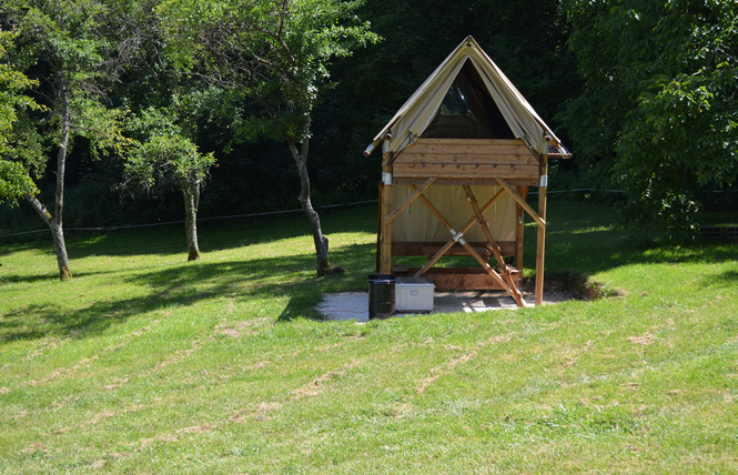 Cabane-tente perchée camping du bois joli 2 - Saint-Maurice-sous-les-Côtes